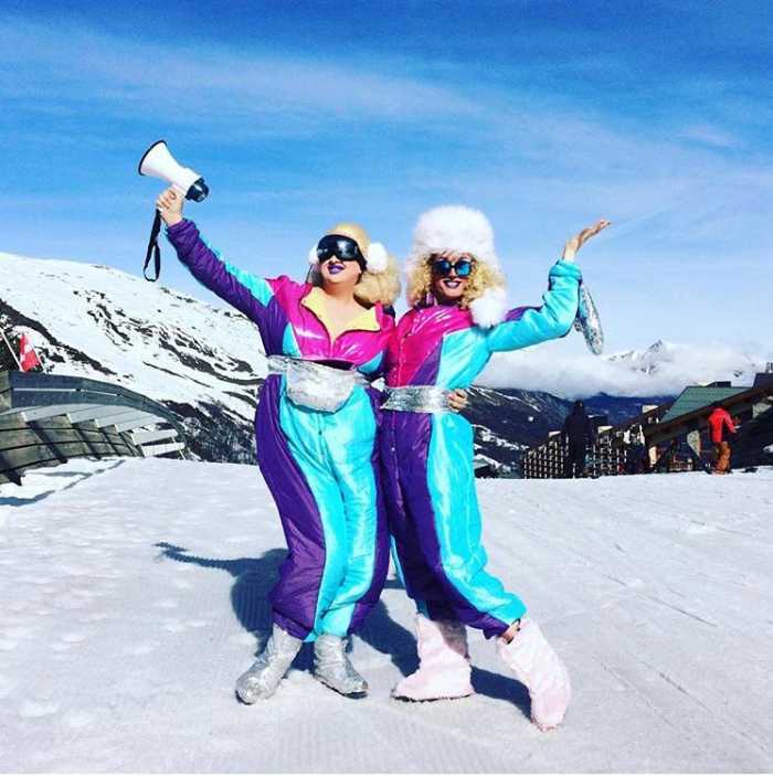 Lady Galore - Gay Skiing and What to pack? Jump Suits