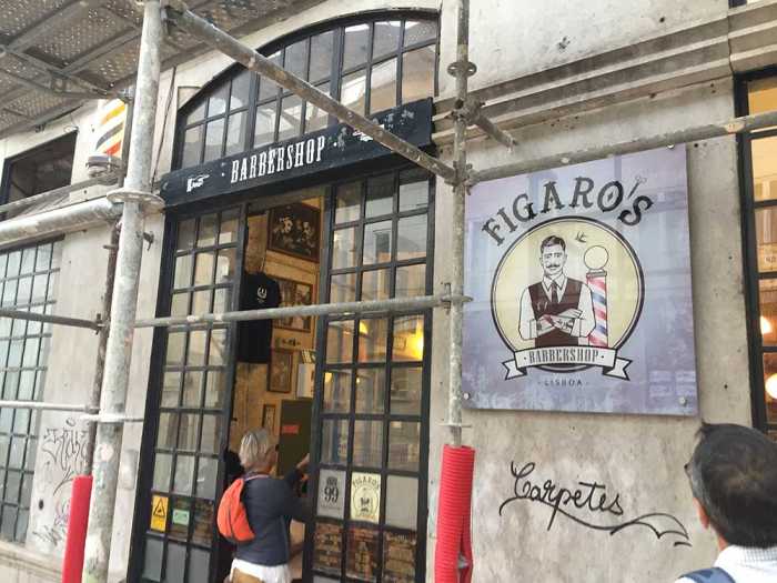 Gay friendly Lisbon Figaro's Barbers