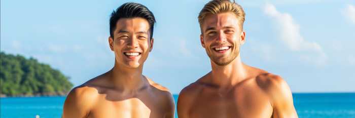 Os 10 melhores destinos de praia gay